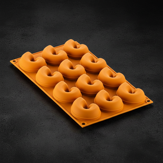 Stampo Silikomart Polpo 20 Silicone Platinico 12 Cavità