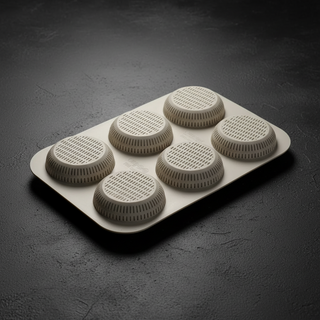 Silikomart Burger Bread Mould 6 Cavities Ø80