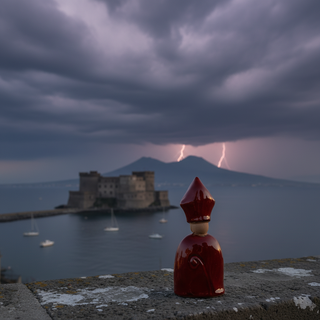 Statuetta Castel dell'Ovo 1:1