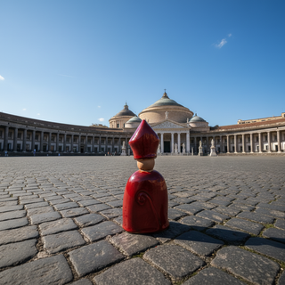 Statuetta Piazza del Plebiscito 1:1