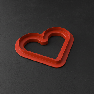 Moules Silicone Cœur Level Hearts 580 ml Silikomart