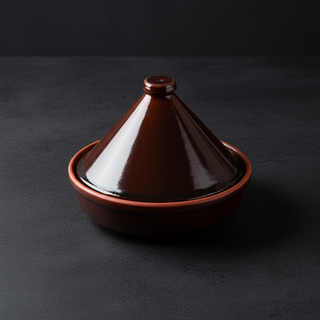 Tajine Terracotta 25 cm Coperchio Conico
