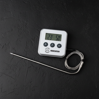 HORECATECH | TERMOMETRO RS597 DIGITALE DA FORNO CON SONDA E TIMER