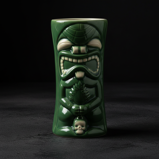 TIKI Mug Maori Verde 1:1 - nuova generazione