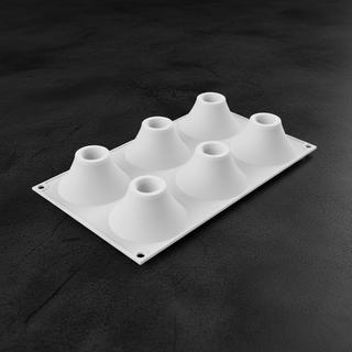 Stampo Silicone Vesuvio 85 Silikomart Vulcano 8cm