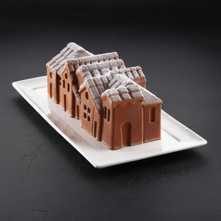 Stampo Silicone Winter Village 1200 ml Silikomart