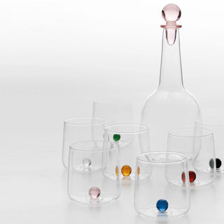 Tumbler Bilia Zafferano Verre Soufflé Lot 6 Couleurs