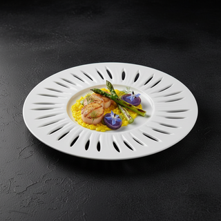 Piatto Zefiro Porcellana Gourmet Ø 28 cm