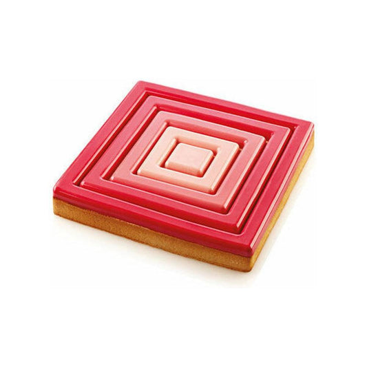 SILIKOMART | TARTE RING SQUARE 200X200 H20 MM