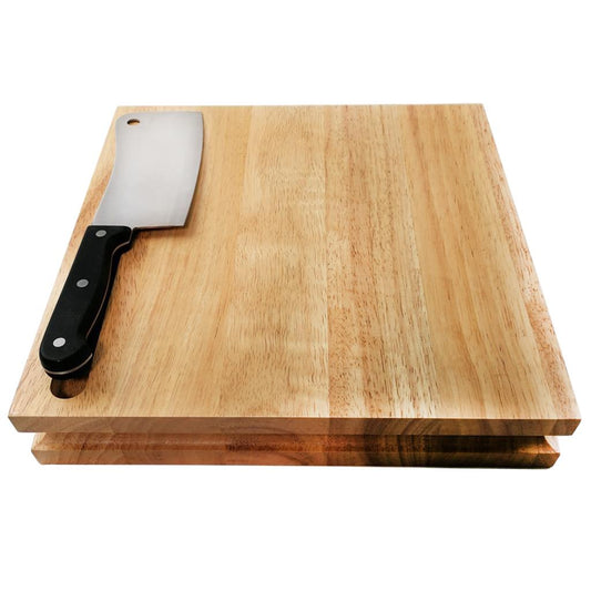 MEDRI | TAGLIERE CON MANNAIA 31X31