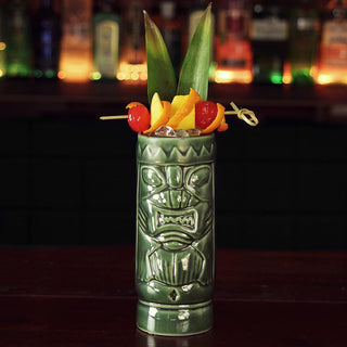 TIKI | HAWAIIAN TIKI MUG 300 ML VERDE