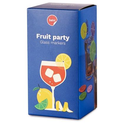 BALVI | SEGNA BICCHIERI FRUIT PARTY 8X